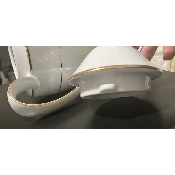 RARE Vintage Heinrich Winterling Porcelain Bavaria Germany Tea Pot/lid  54073 - Picture 16 of 16